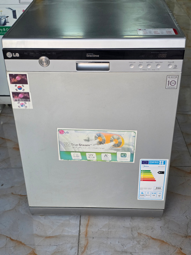 ماشین ظرفشویی ال جی مدل DC75 کره ای ۱۴ نفره دو سبد (با گارانتی)