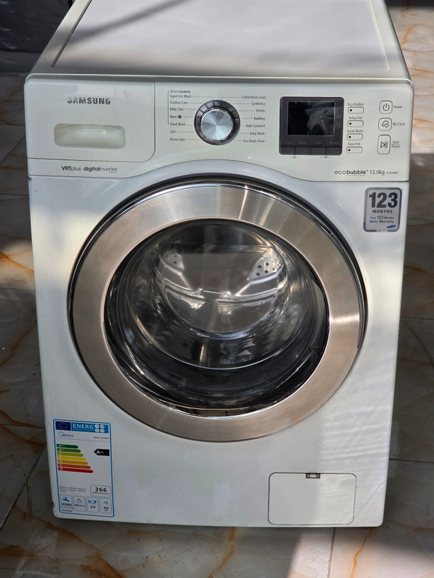 ماشین لباسشویی سام سونگ مدل:H145 سفید تاچ ال ای دی (با گارانتی)
