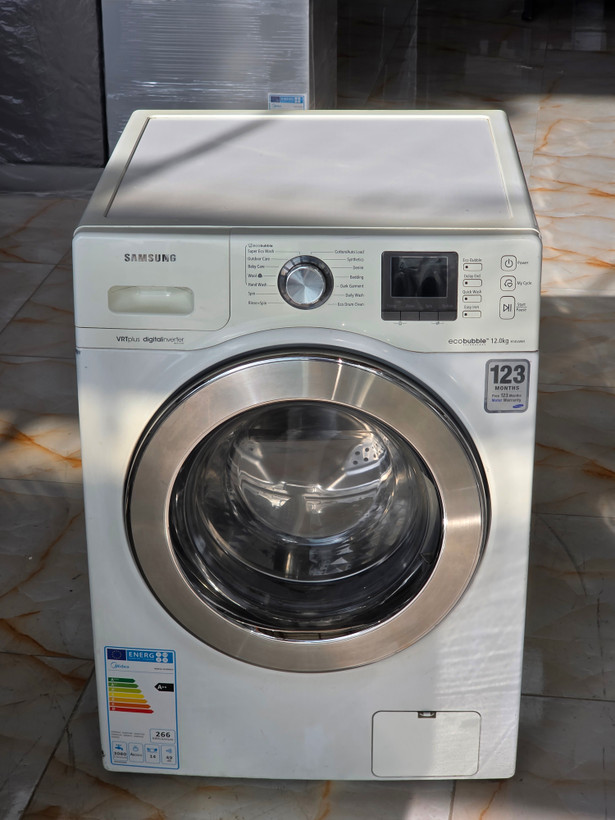ماشین لباسشویی سام سونگ مدل:H145 سفید تاچ ال ای دی (با گارانتی)