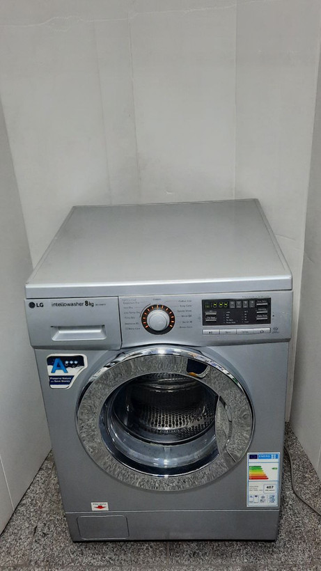 ماشین لباسشویی ال جی مدل:F1496TD24سیلور ۸ کیلو گیربکسی دایرکت درایو (با گارانتی)