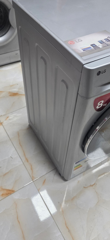 ماشین لباسشویی ال جی مدل:j7 سیلور تاچ لمسی ۸ کیلو گیربکسی دایرکت درایو (با گارانتی)