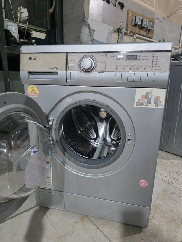 ماشین لباسشویی 7کیلو مدل 12245 سیلور دیجیتال (با گارانتی)