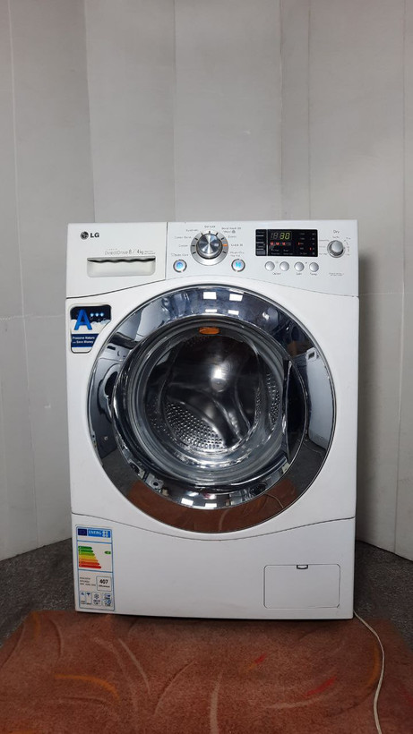 ماشین لباسشویی درب بزرگ مدل wd8558 صفحه ال ای دی 11کیلو (با گارانتی)